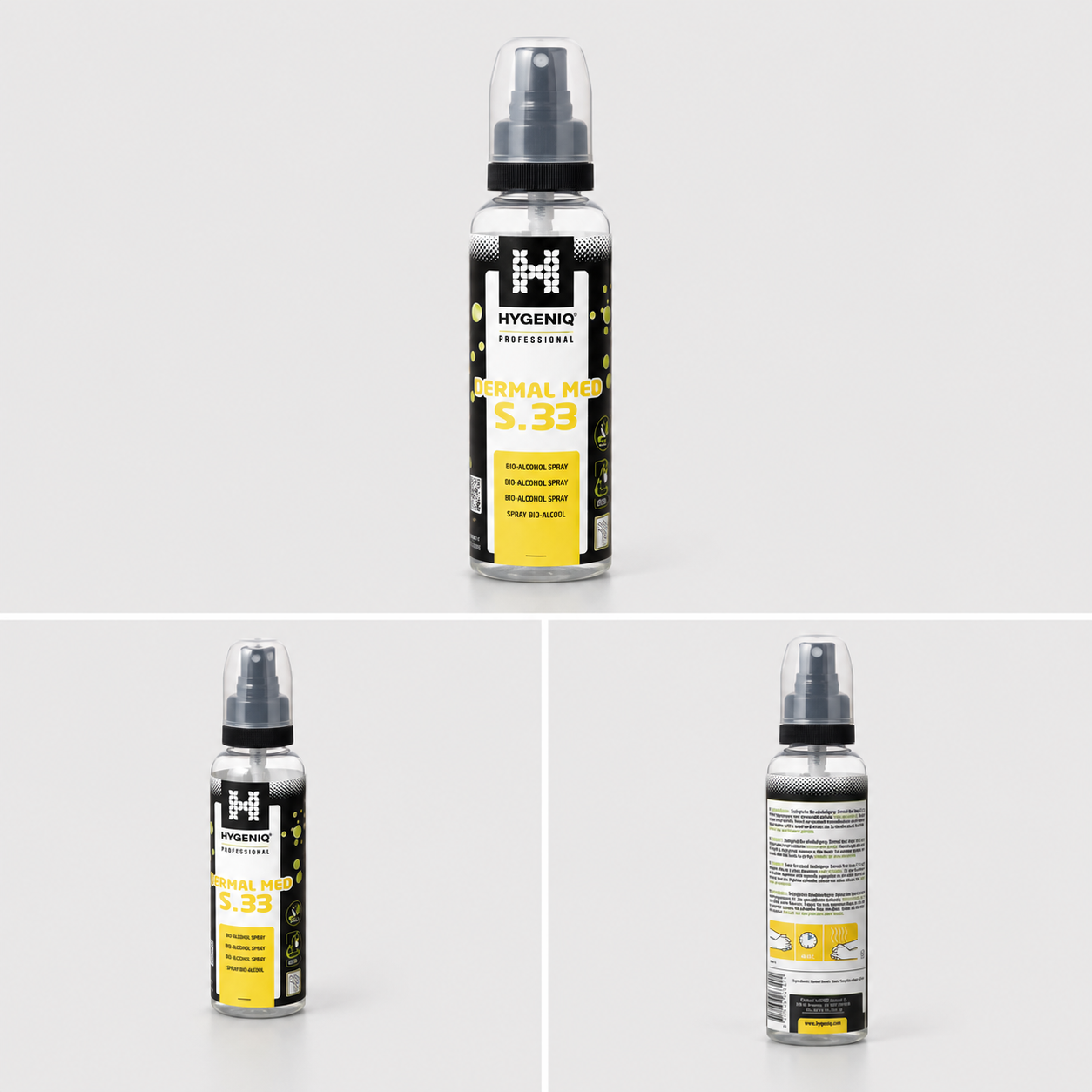 HYGENIQ Dermal Med S.33 Bio-Alcohol Spray