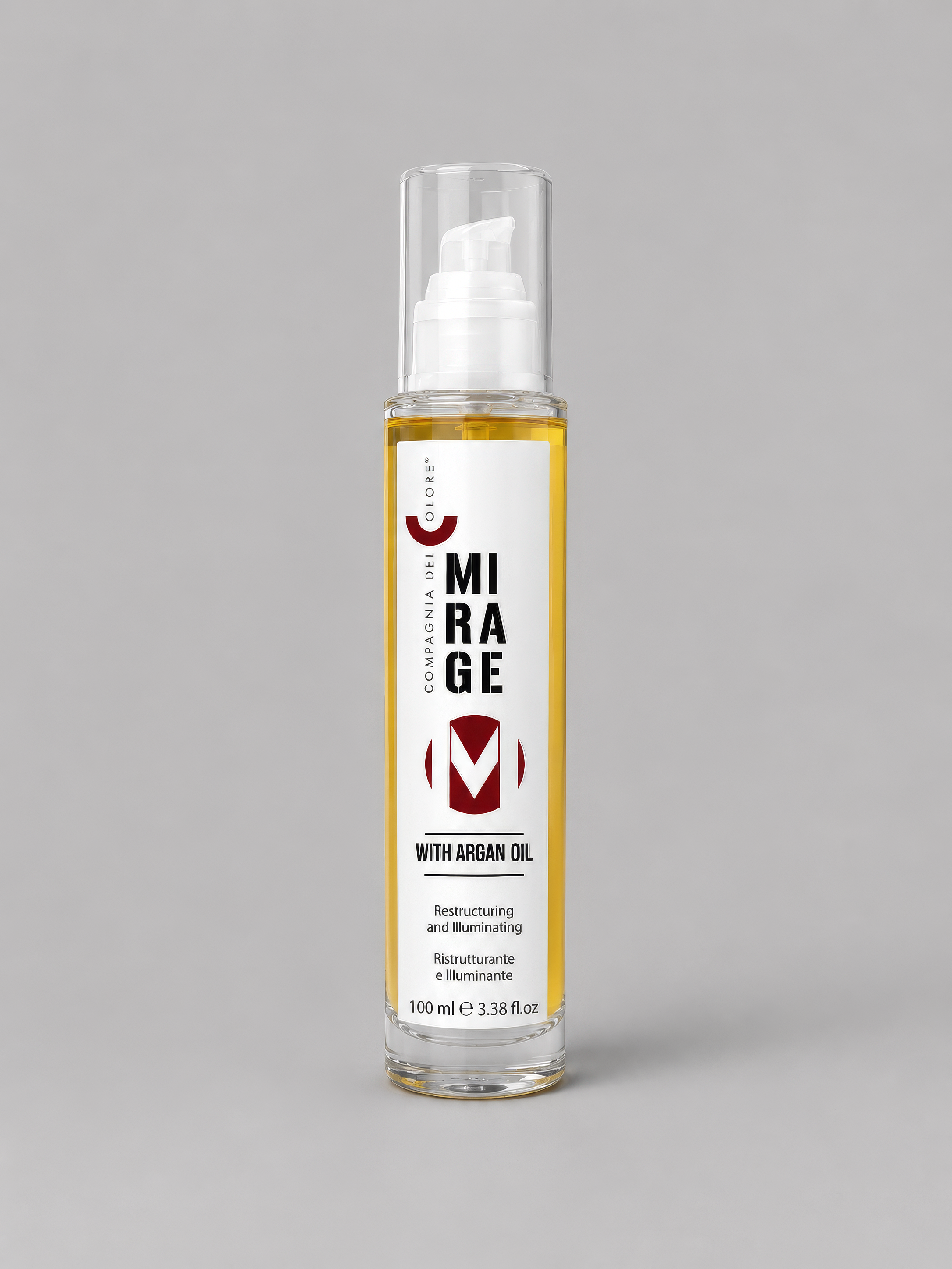 Mirage restructuring and illiminating whit agan oil  compagnia del colore