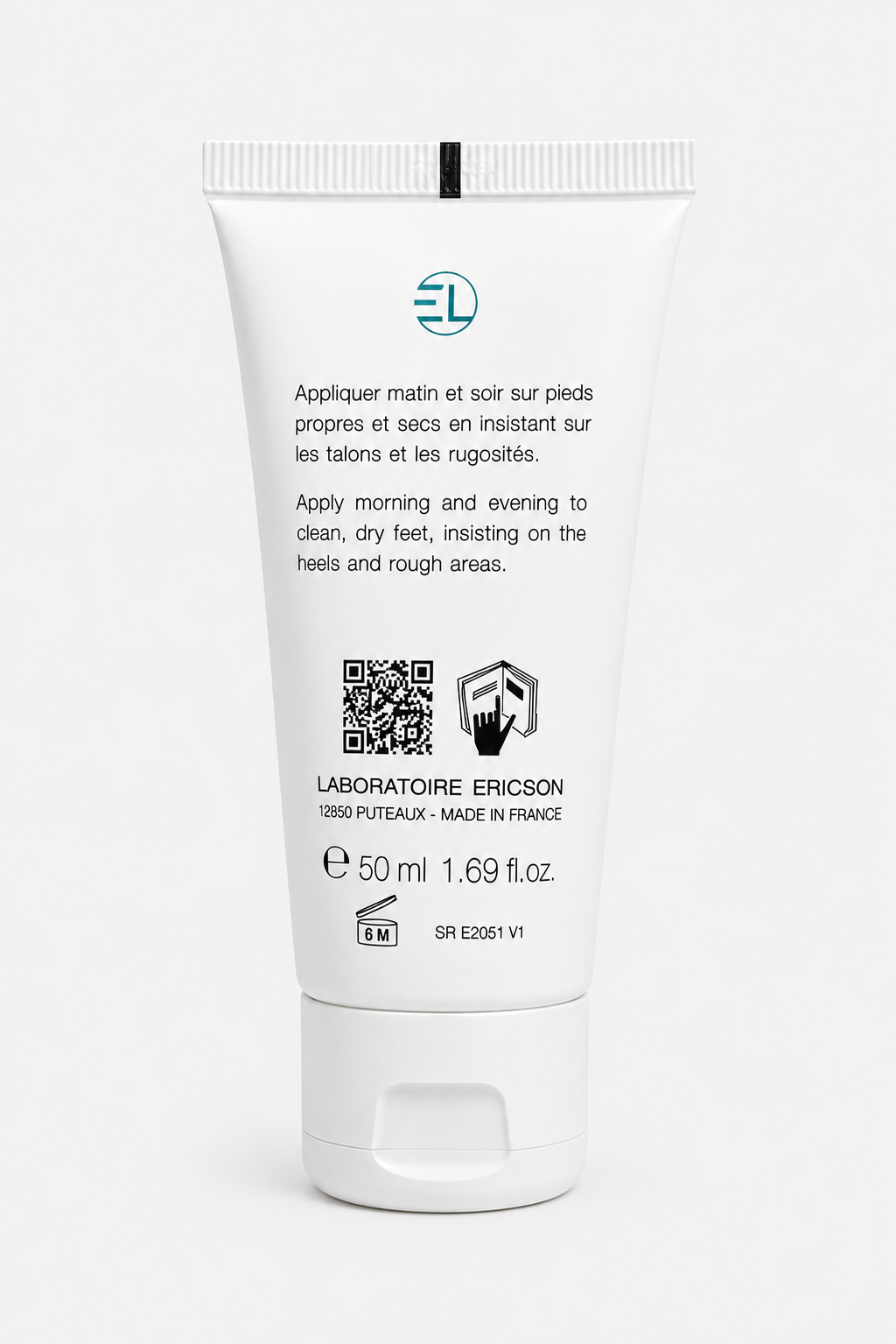 Ericson Laboratoire Paris Slim & Fit Body Expertise Repair & Renew Foot Cream 50ml