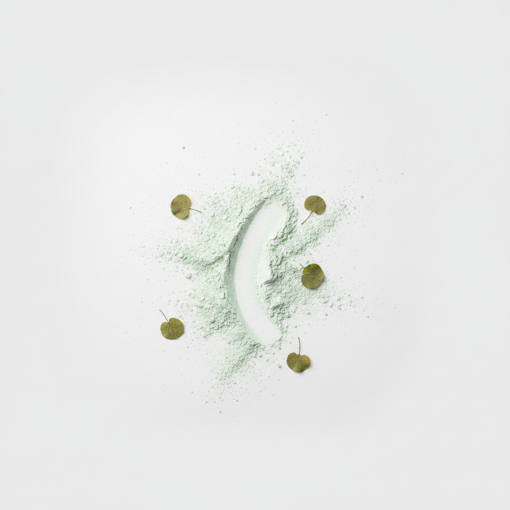 Centella Asiatica Crystal Jelly Mask – mint green powder texture shot