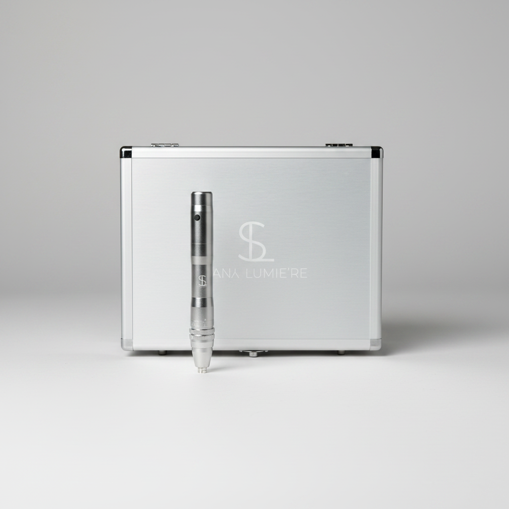 SANY LUMIERE Dermapen with Aluminum Case – Hero Front View