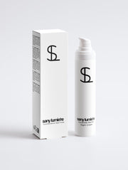 Sany Lumiere night cream bottle and packaging on a white background