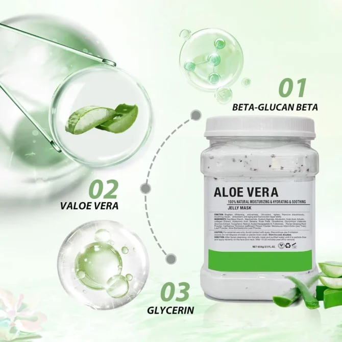 Jelly Mask Aloe Vera hydrating and smoothing