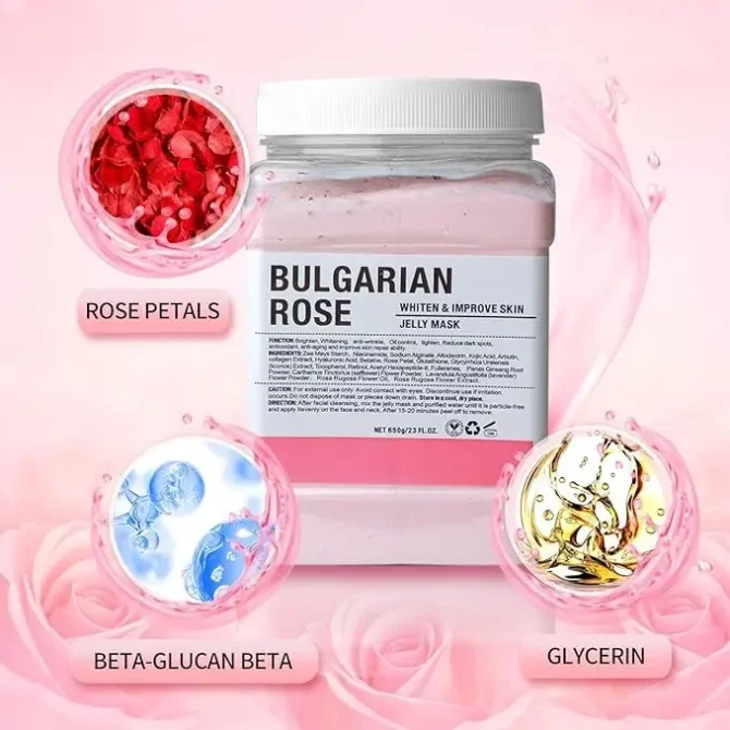 Jelly Mask Bulgarian Rose Hydrating & Nourishing