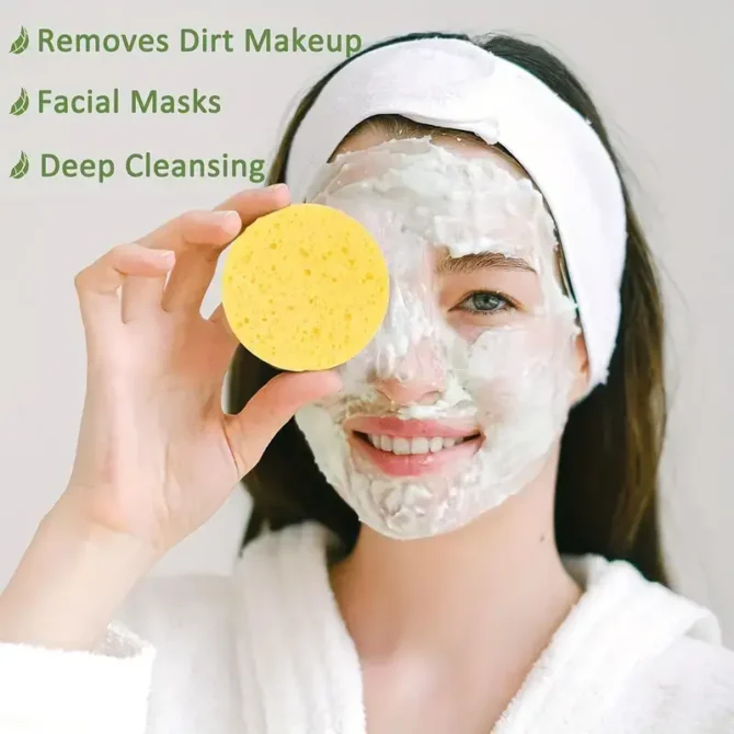 25x Facial Cleansing Sponge