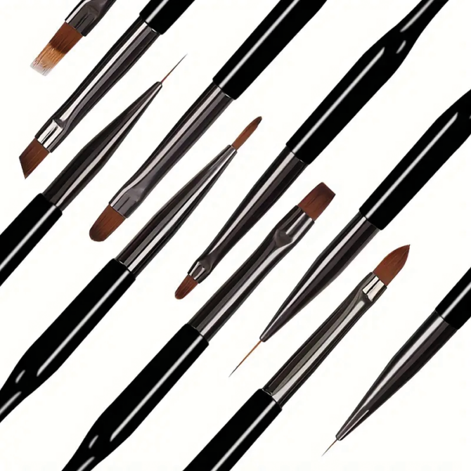 Nail Liner Brush 10 Pcs